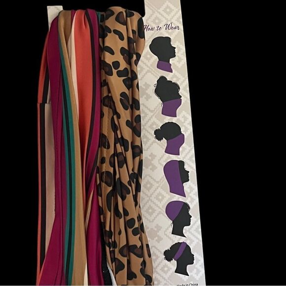 MUK LUKS Multi-Use Mask Leopard Pack-2 Masks - Picture 3 of 6